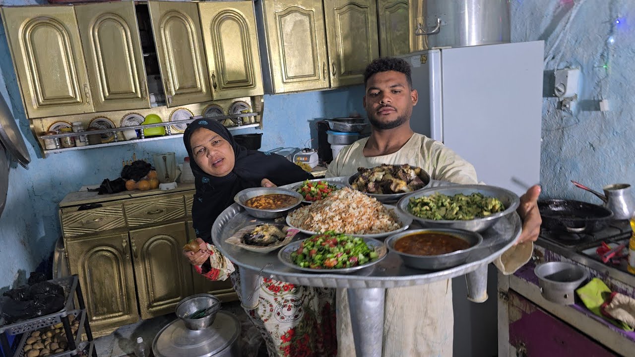 فطور اول يوم رمضان  علي اخري  