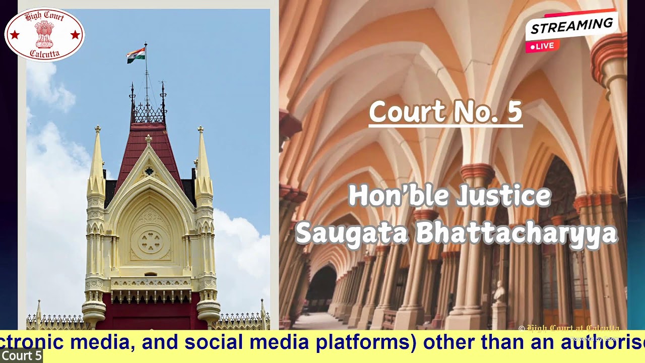 10 July 2026 | Court No. 5 | Live Streaming of the Court proceedings.
