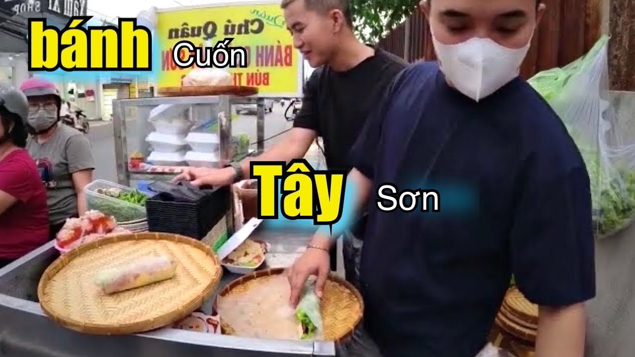 TÌNH BẠN THÂN THIẾT CÙNG LẬP NGHIỆP | 2 Hot Boy Bán BÁNH CUỐN TÂY SƠN Đặc Sản Bình Định - Lâm Võ