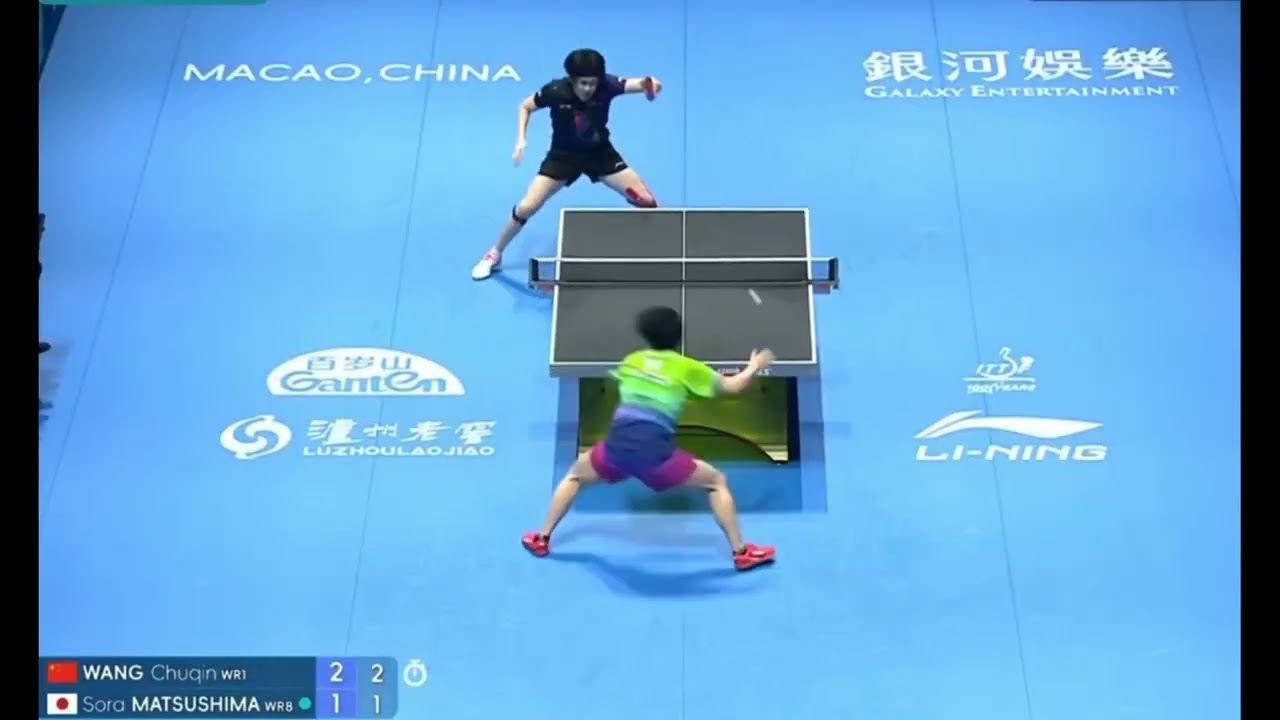 [Full match HQ] Wang Chuqin VS Sora Matsushima World Cup Final