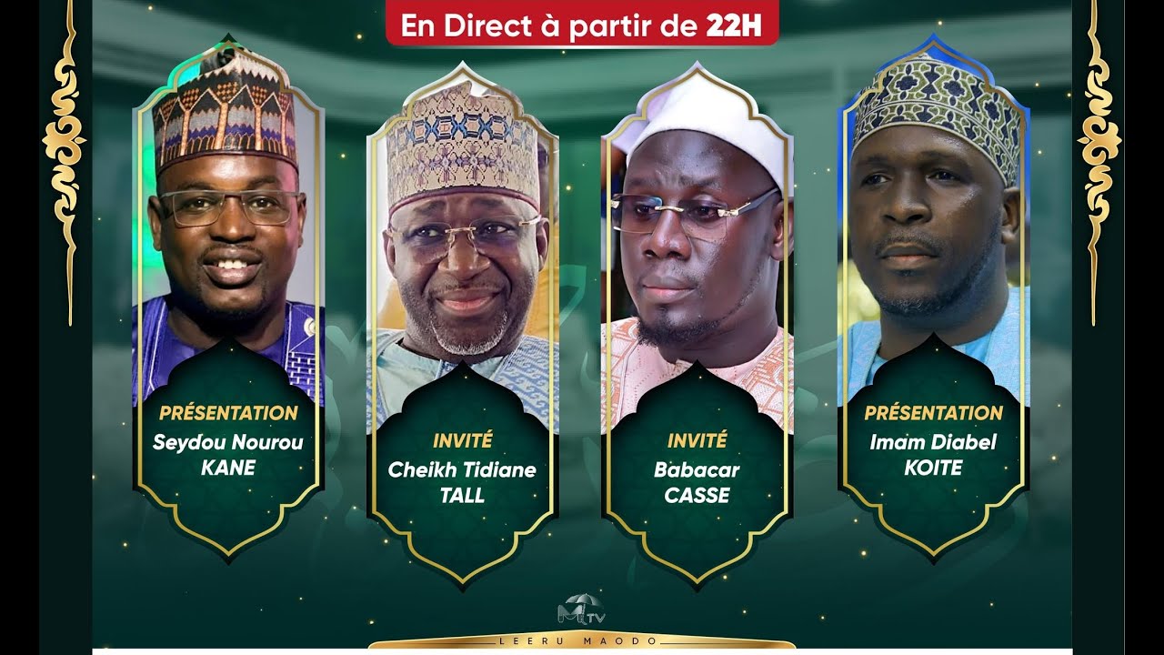 🔴[ DIRECT ] ACADÉMIE RAMADAN AVEC BABACAR CASSÉ ,  CHEIKH TIDIANE TALL, AL HASSAN LY , HAMIDOU LY
