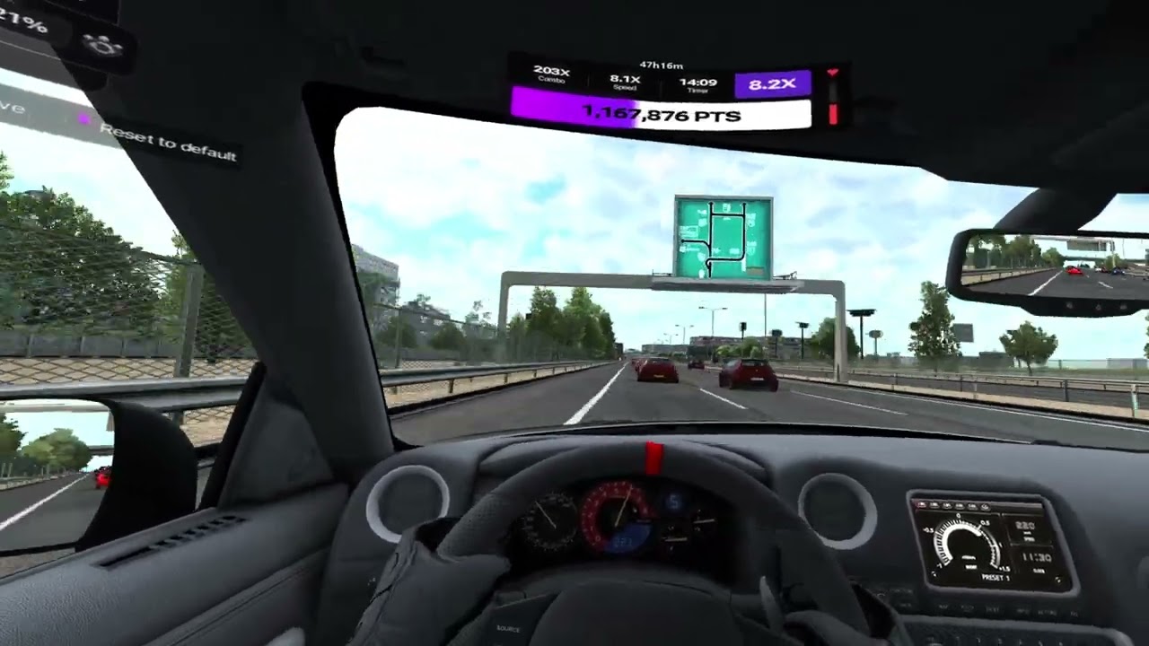 Shutoko Traffic Drive (VR POV) | Assetto Corsa Online