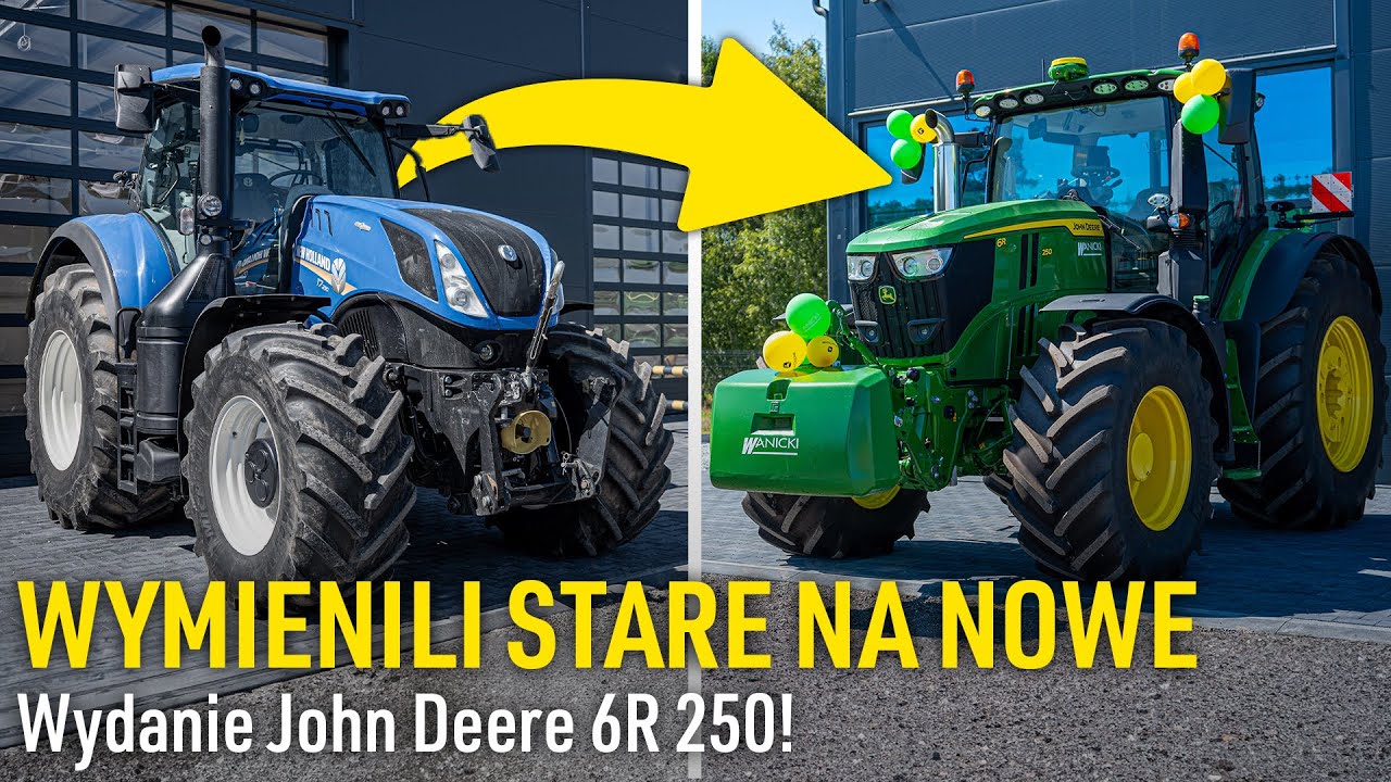 Wydanie ciągnika John Deere 6R 250! | Wanicki
