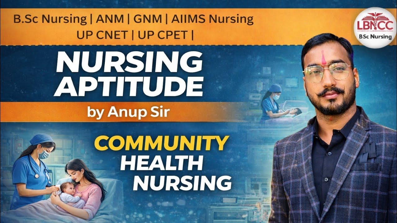 Community health nursing| BSc Nursing Entrance Exam | UP CNET/CPET | AIIMS Nursing | ANM | GNM