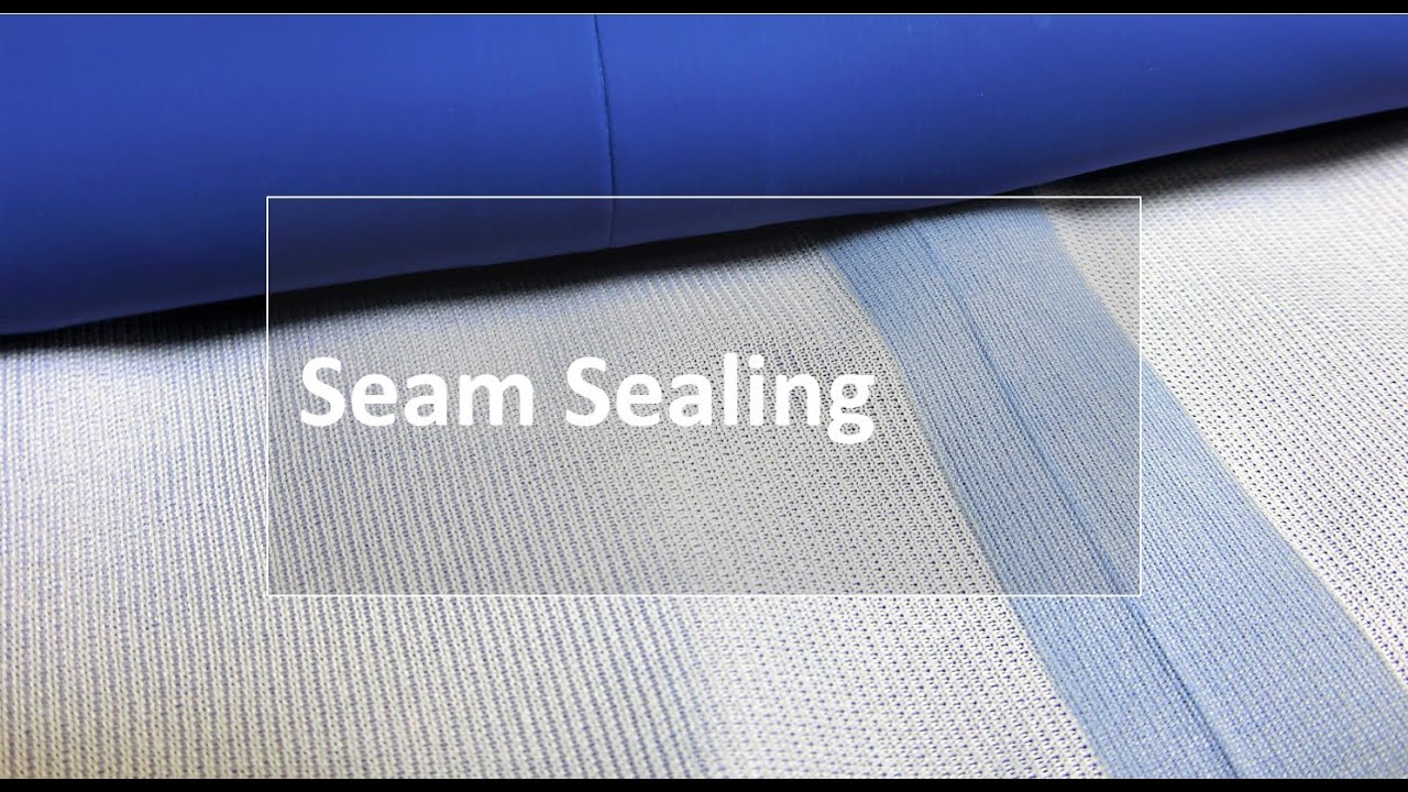 Seam Sealing operation with bonding tape. Seamless solutions from Juki.