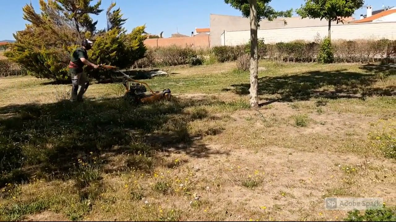 Desbrozar terreno con material profesional