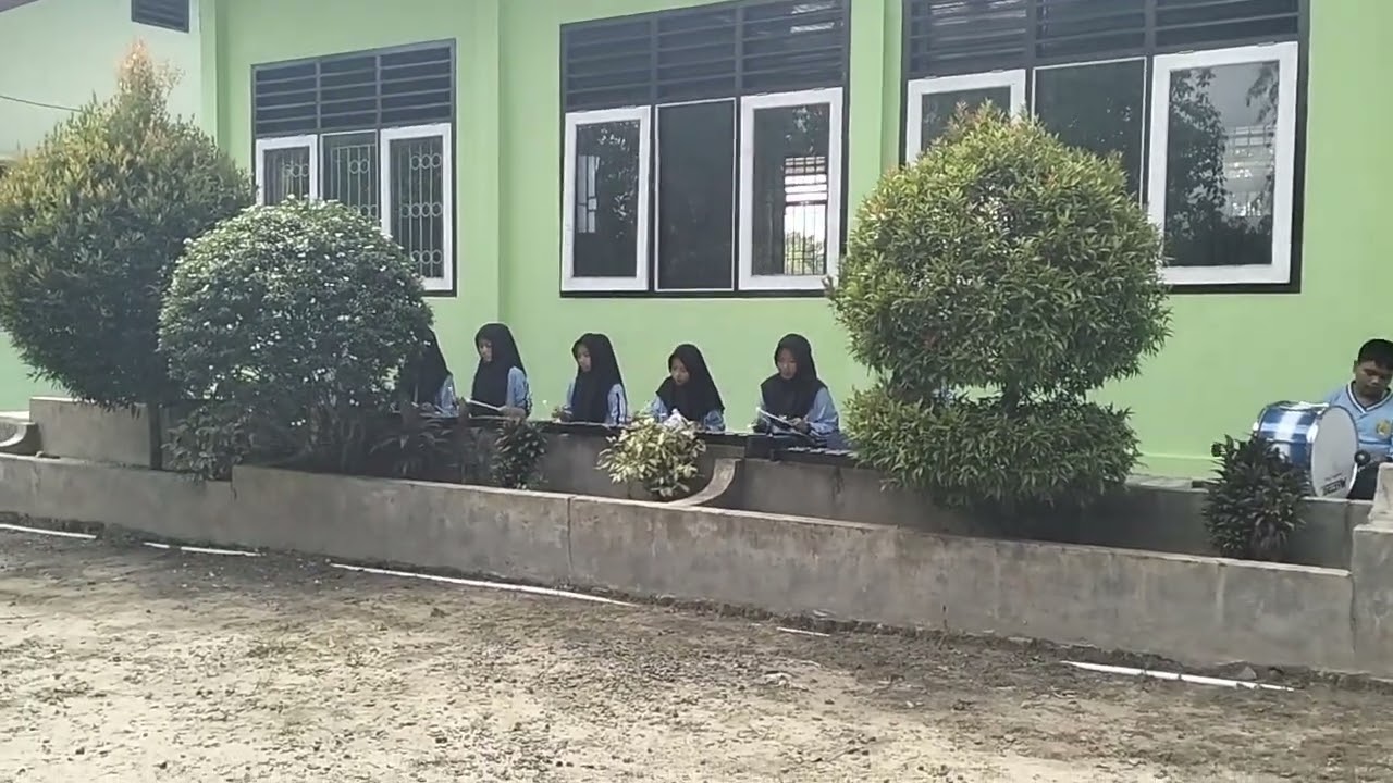 Drumband 17 Agustus dan Isen Mulang Nonstop, Gema Cendikia Nusantara SMPN 5 Pangkalan Lada