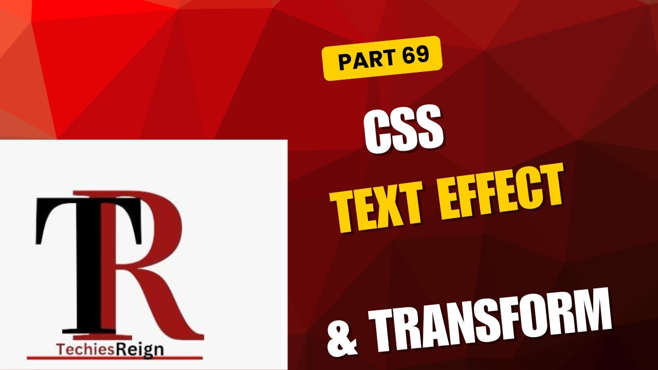 CSS Text Effect & Transform