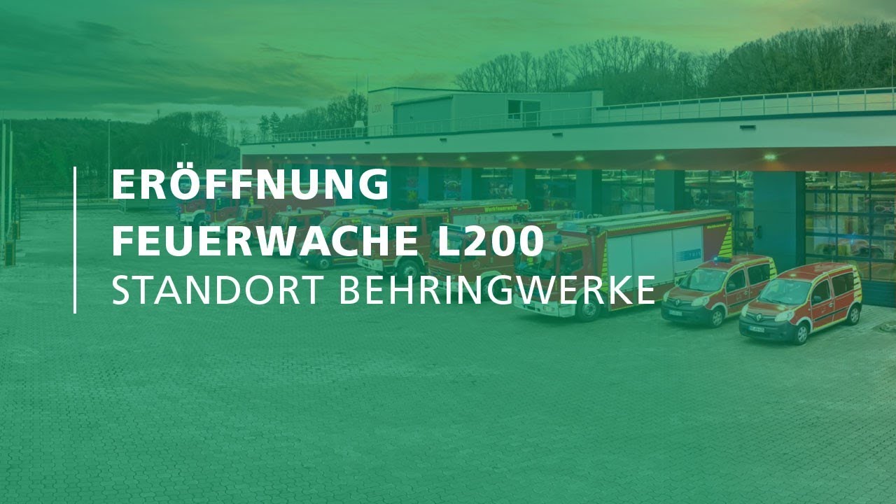 Feuerwache am Standort Behringwerke