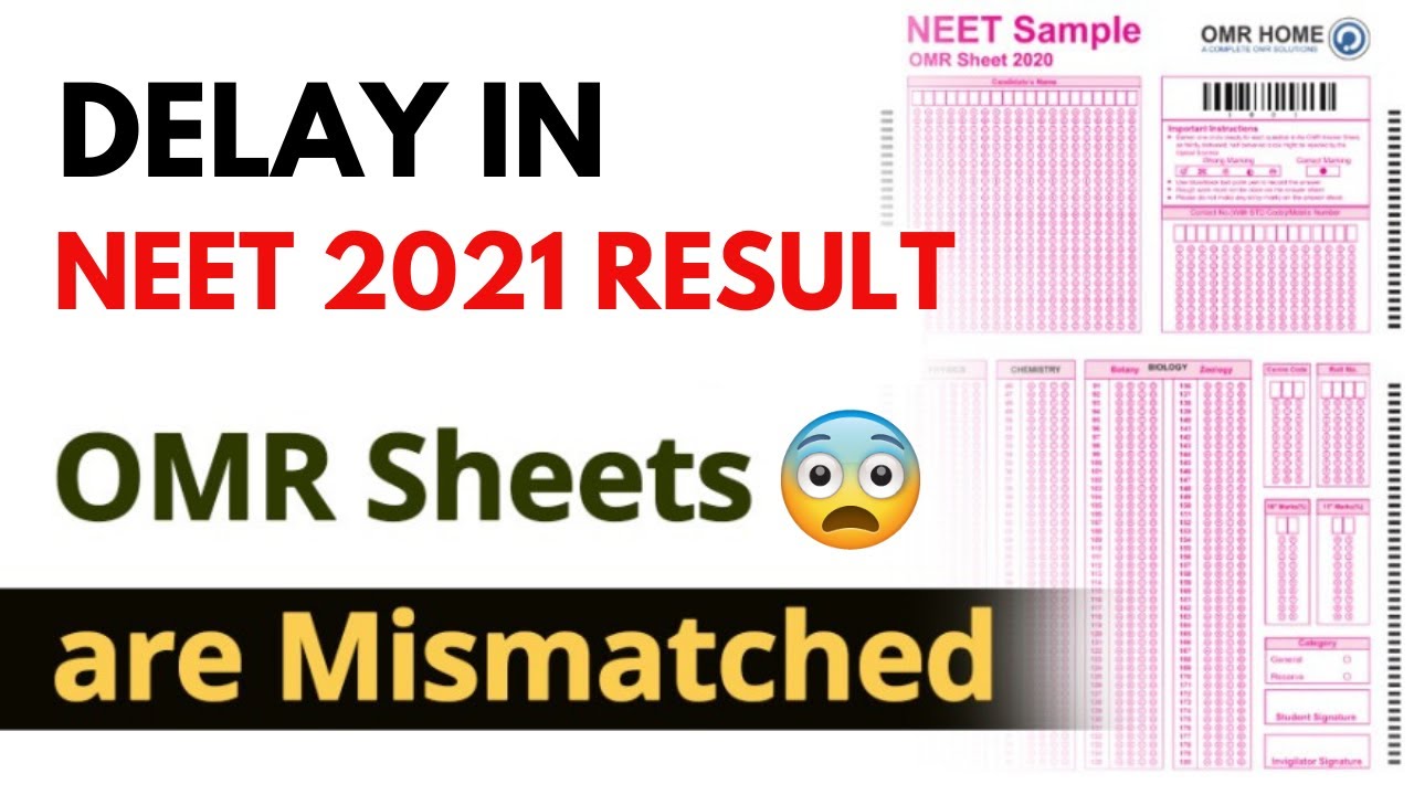 Delay in NEET 2021 Result | OMR Sheets are Mismatched #nta #neet