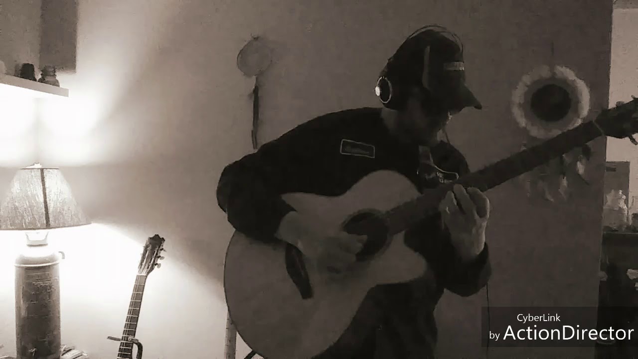 Ambient meditation on baritone acoustic guitar