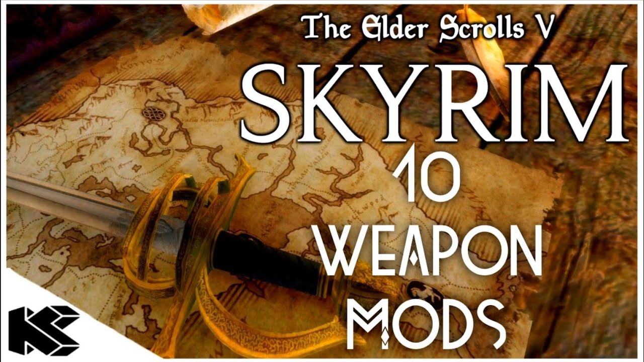 Skyrim Special Edition: ▶️10 MUST HAVE CONSOLE WEAPON MODS◀️
