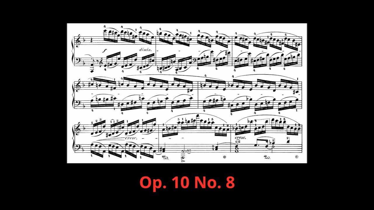 Hardest Section in Every Chopin Etude (Op. 10, Op. 25)
