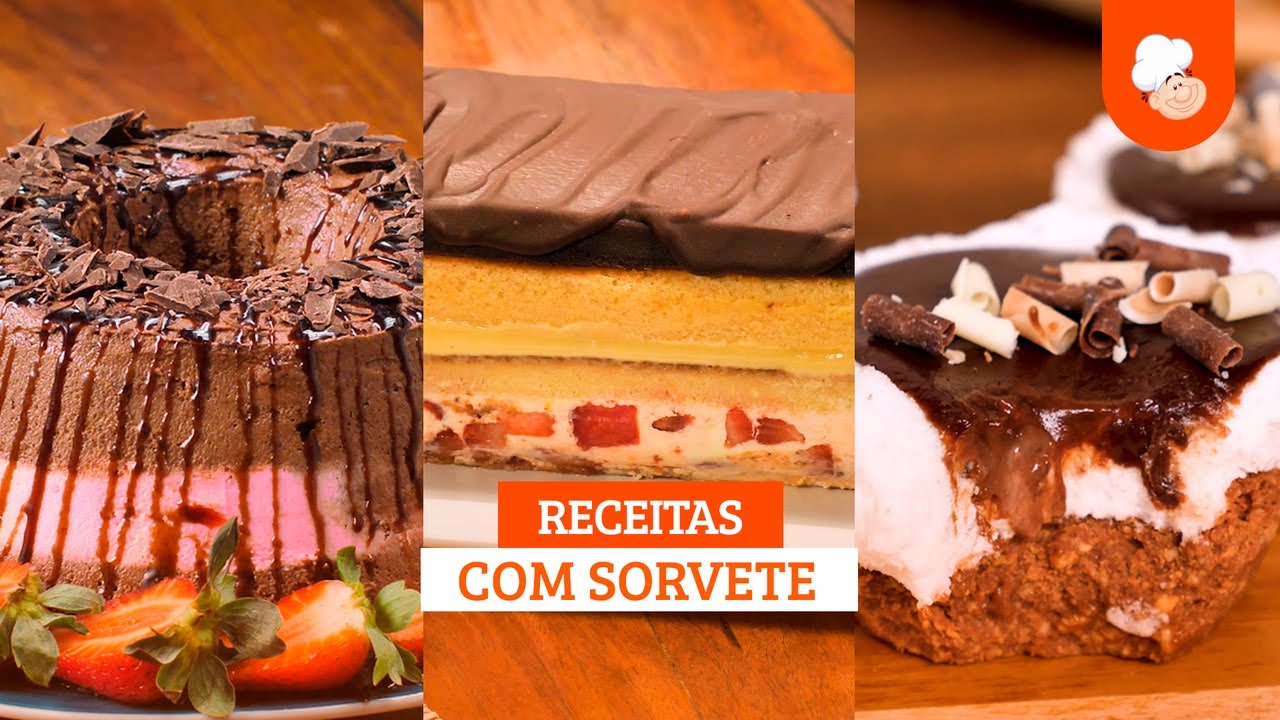 Receitas com Sorvete - Receitas TudoGostoso
