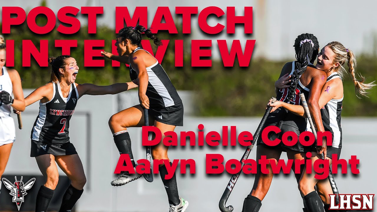 Postgame Interview: Aaryn Boatwright & Danielle Coon, Field Hockey