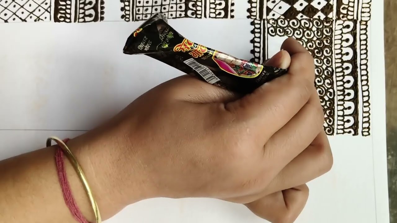 Bridal mehndi boarder designs practice for beginners #etirajput #mehndi #bridal #bridalmehndidesign 