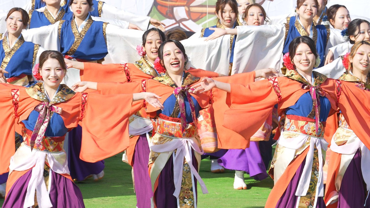 [4K] 彩ノ京 -ハナノミヤコ- 『昏々と』初披露　堺よさこいかえる祭り 2026 大仙公園会場 (中央)