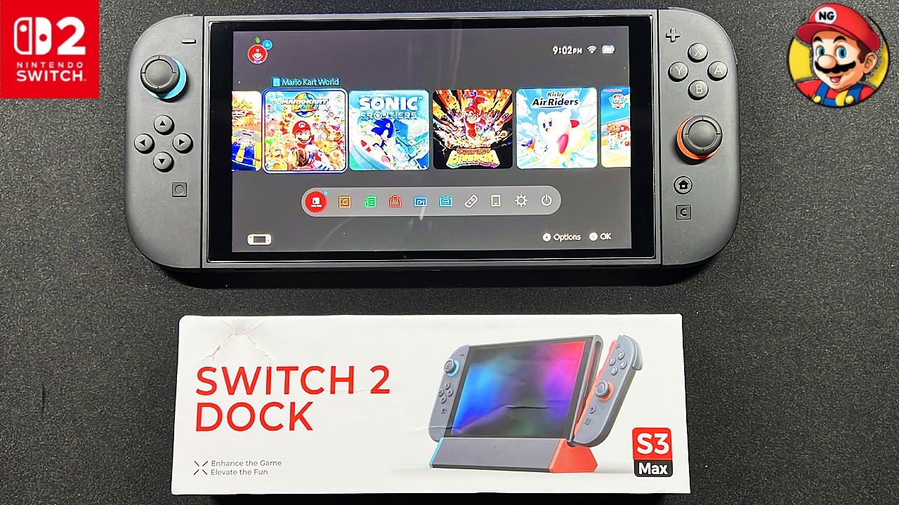 Unboxing TV Dock Station for Nintendo Switch 2 | ANTANK S3 MAX