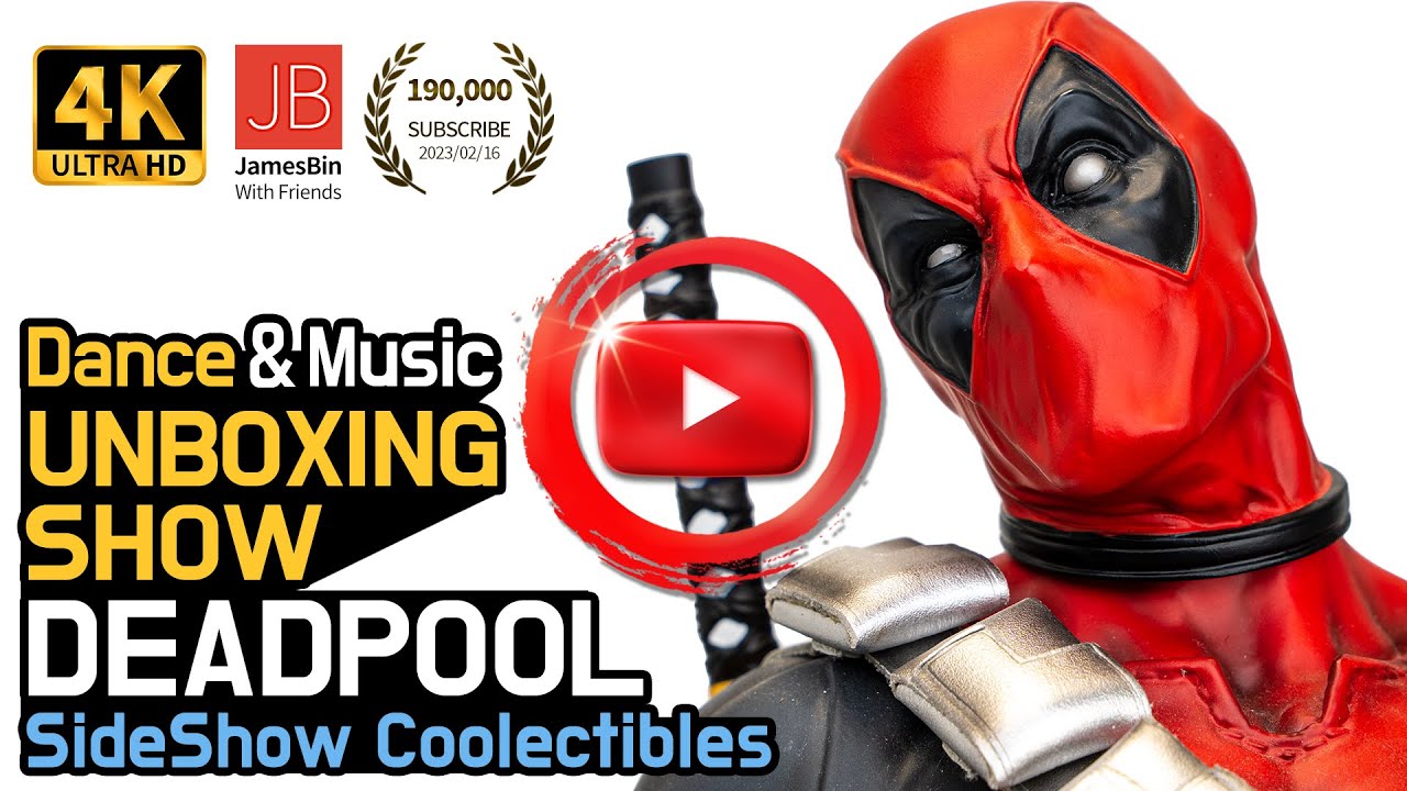DEADPOOL Statue SideShow Unboxing & Review! | Premium Format Exclusive