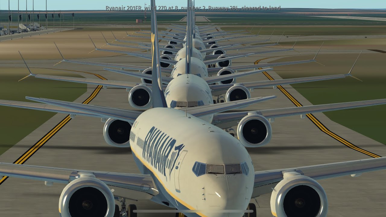 The Queue of 737 Max | Crazy traffic of 737 Max | Departing out of Dublin | Infinite Flight 24.4