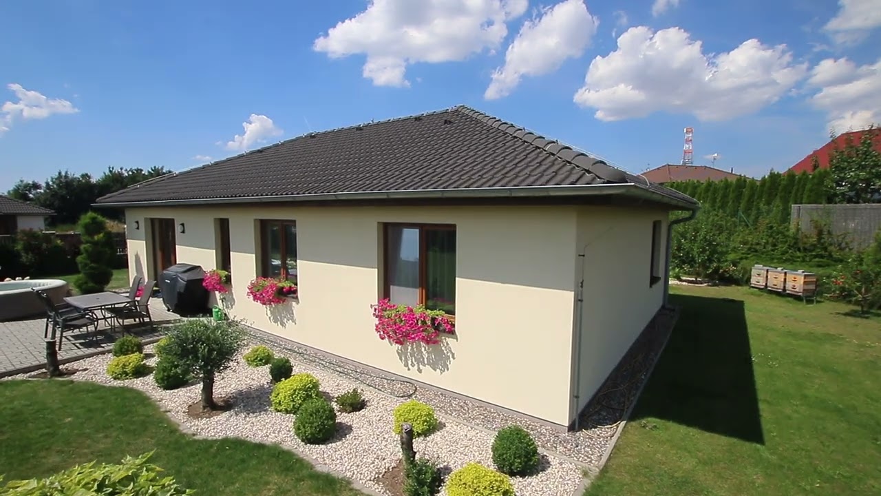 Nádherný rodinný bungalov nedaleko Prahy