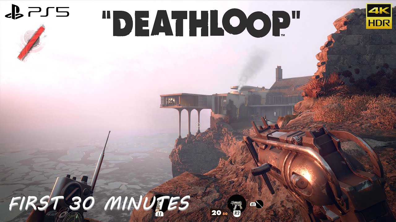 Deathloop - PS5 4K 60FPS HDR - First 30 Minutes Gameplay