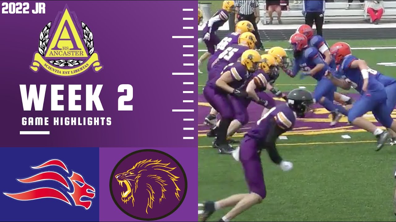 [FB/JR-B] MacNab Lions vs. Ancaster Royals (5/5/2022)