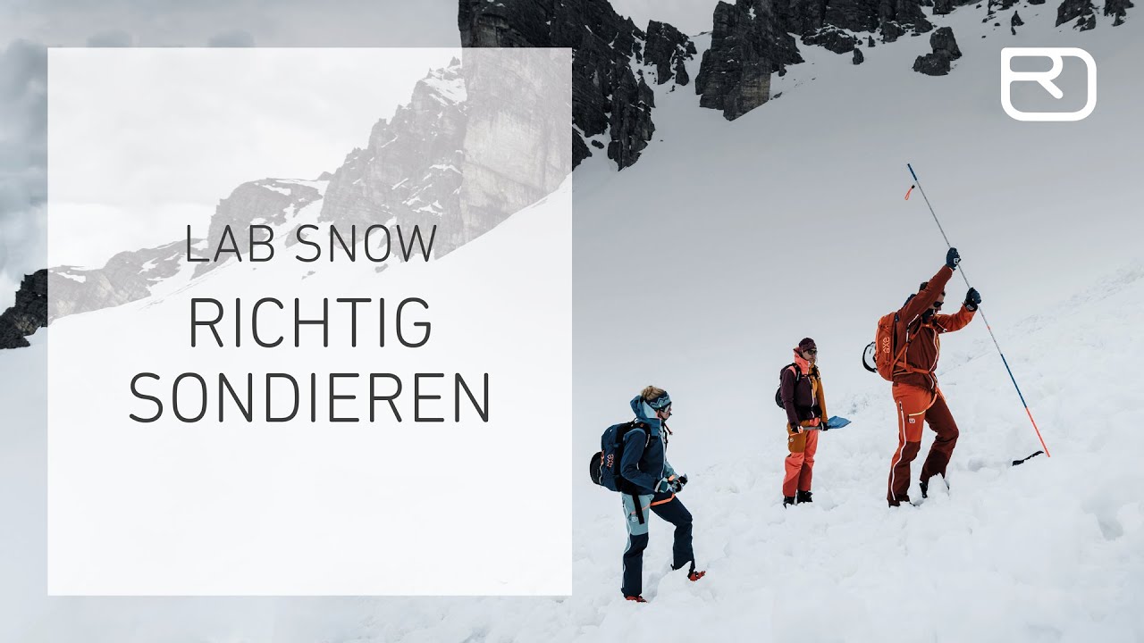 Richtig Sondieren nach Lawinenabgang &ndash; Tutorial (15/17) (Deutsch) | LAB SNOW