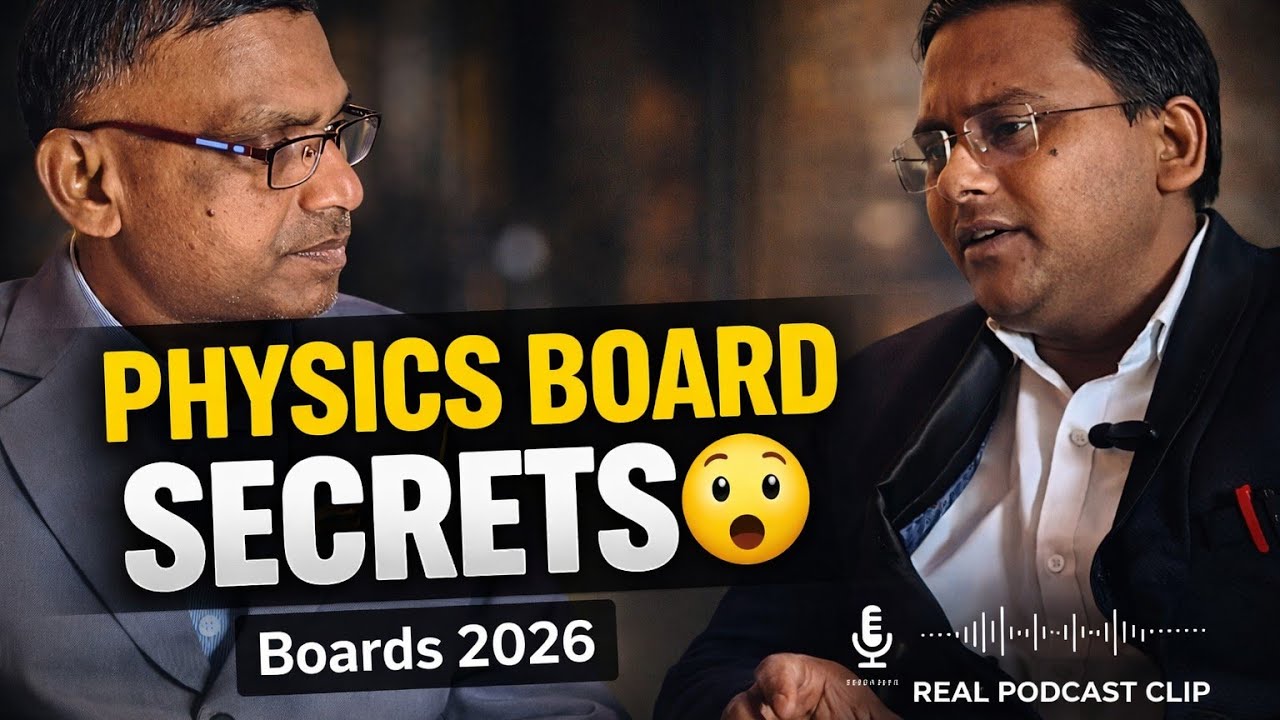 Class 12 Physics Board 2026 🔥 PGT Physics Reveals Exact Strategy to Score 90+ | CBSE