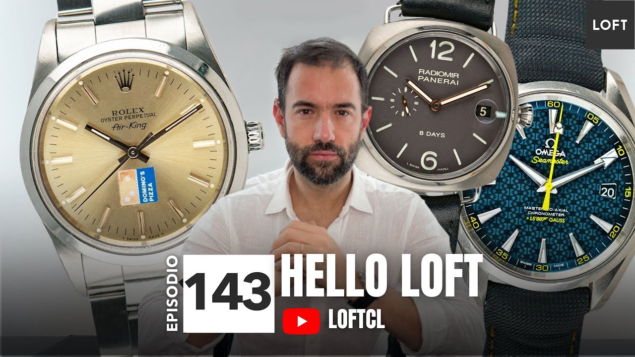 Hello LOFT 143 Rolex Domino's Pizza , Panerai, Omega y más de 20 nuevos relojes en LOFT.watches