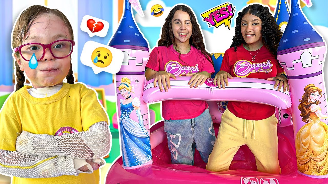 SARAH e sua AMIGA em uma HISTÓRIA ENGRAÇADA dos BRINQUEDOS DE ELOAH  | Funny Story for Kids