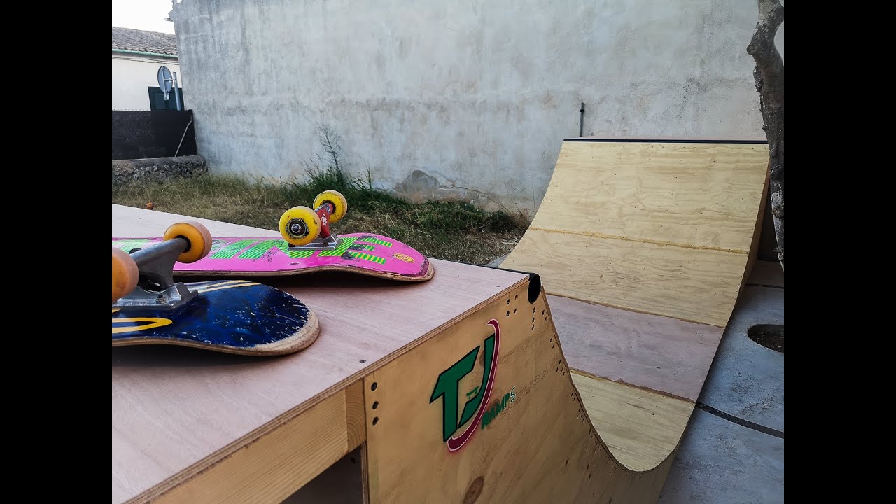 Como hacer una Mini Ramp. Time Lapse
