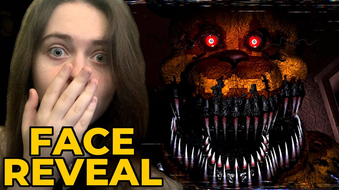 Jogando FNAF 4 e FACE REVEAL 😳?