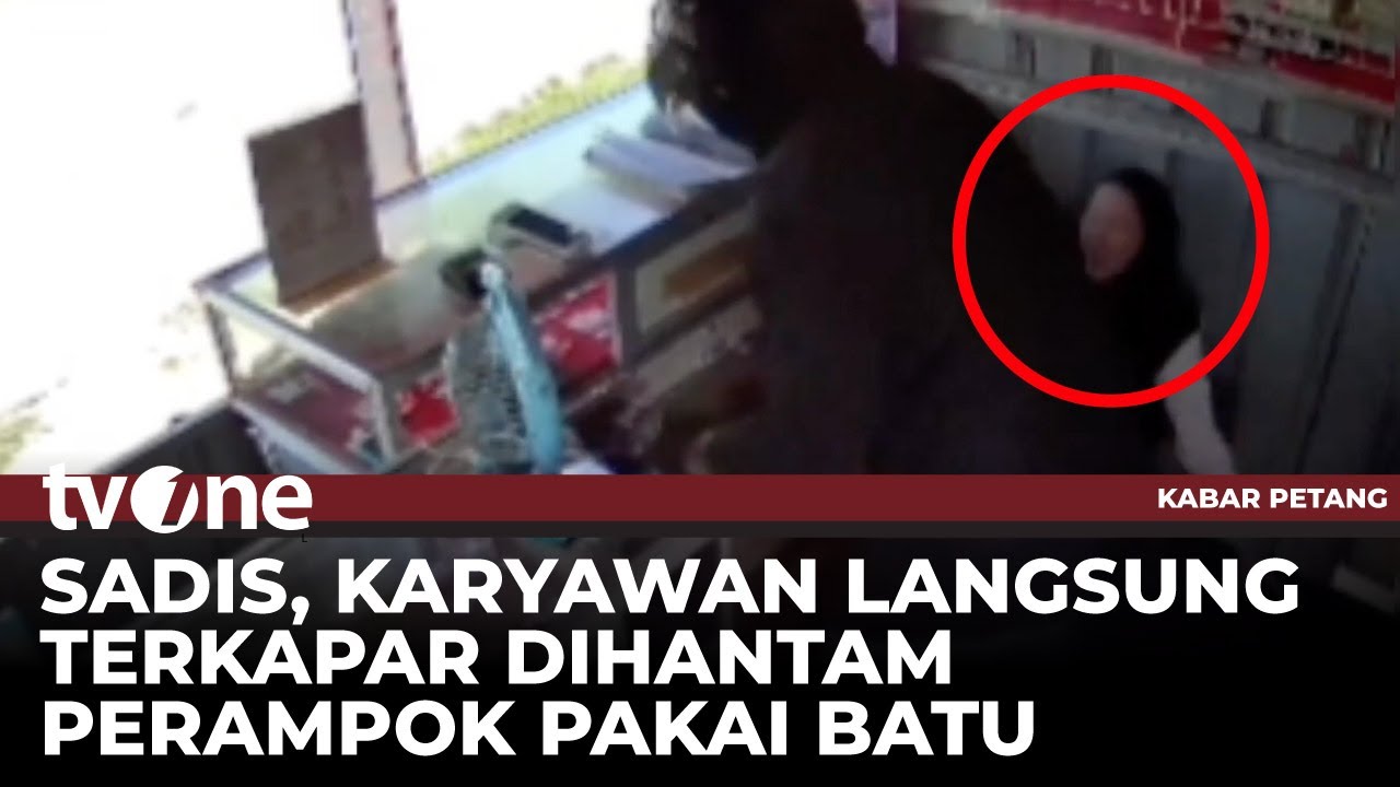 Perampok Kios Bank Hantam Kepala Korban Pakai Batu | tvOne