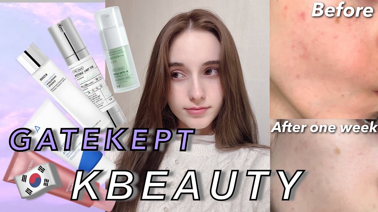 Favorite kbeauty products of 2023 (gatekept)🫧🧴🪞 외국인 모델 뷰티 추천