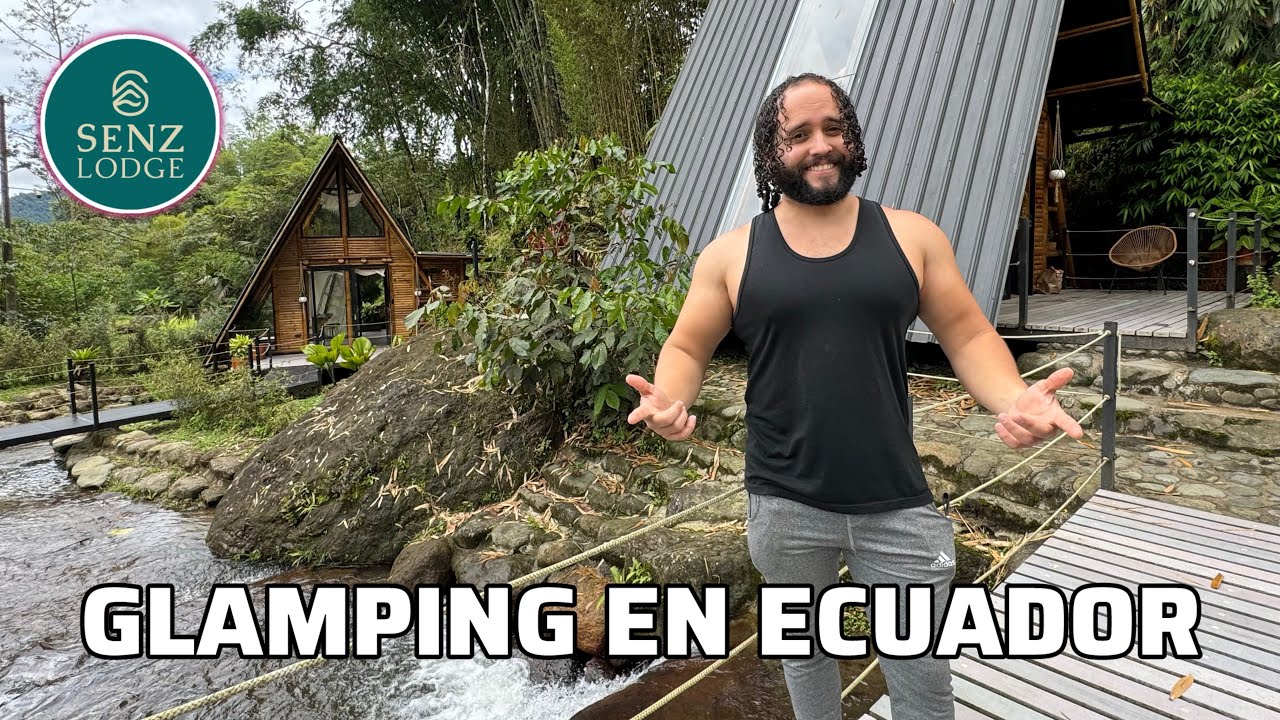 GLAMPING EN MINDO • ECUADOR / Esto parece de PELÍCULA🔥