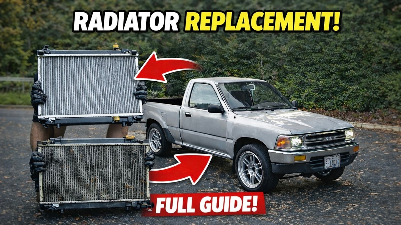 1990 Toyota Pickup Radiator Replacement
