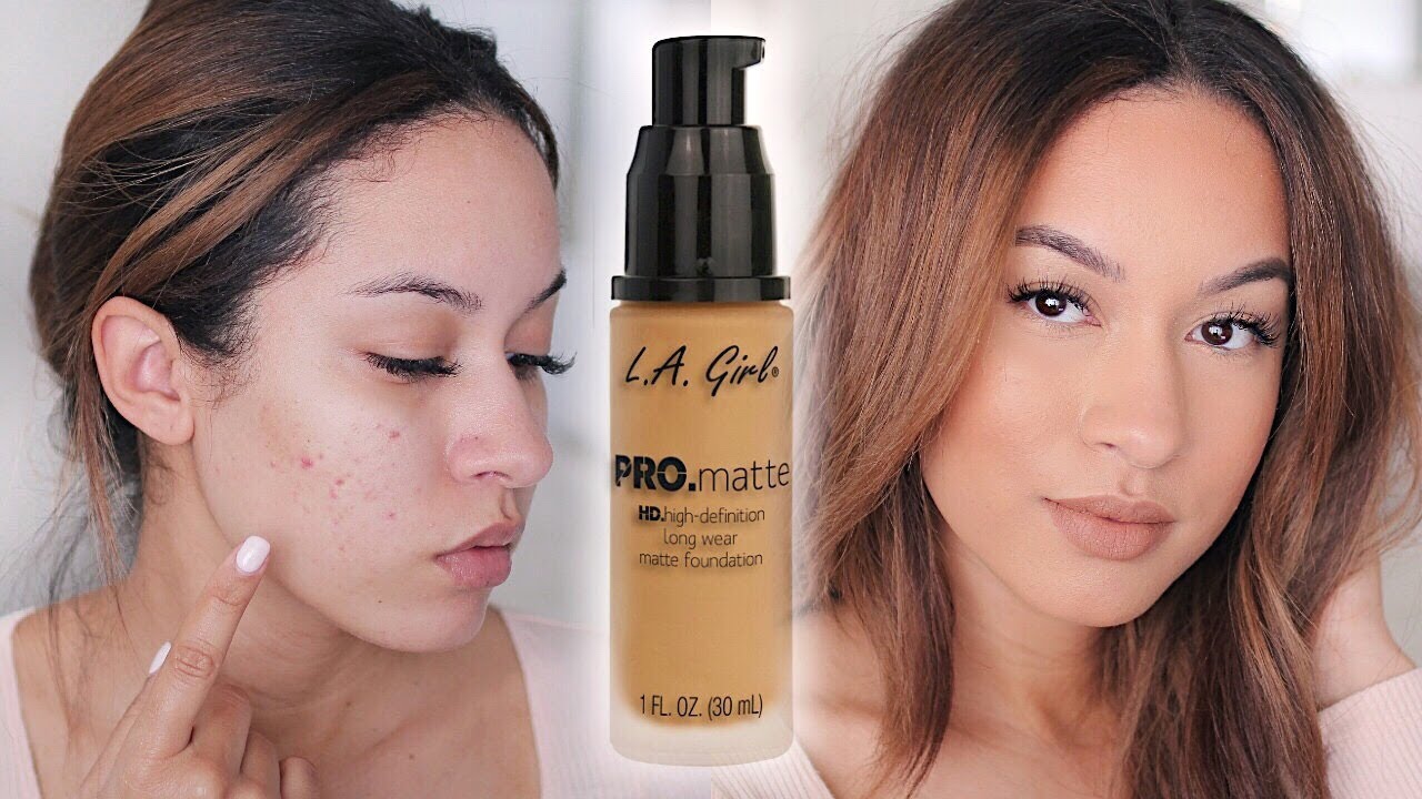 LA GIRL PRO MATTE FOUNDATION REVIEW | Marie Jay