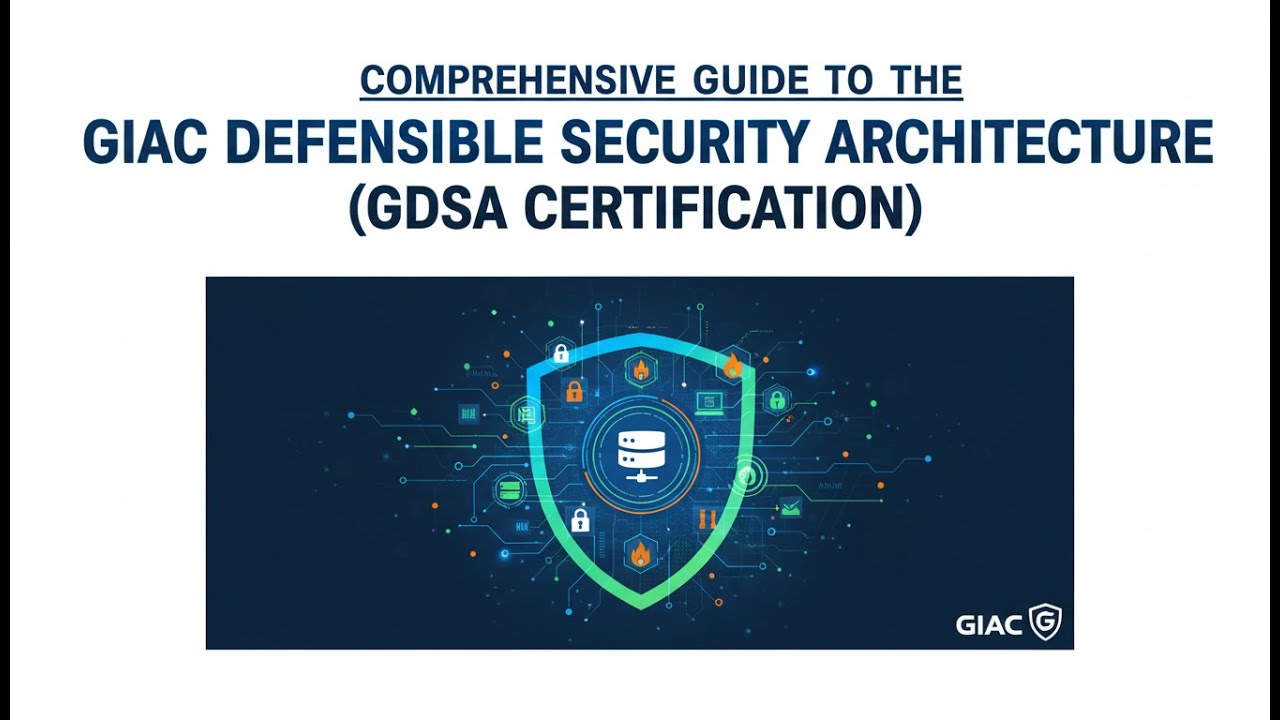 GIAC Defensible Security Architecture (GDSA) Certification Guide | Domains, Exam Prep & Study Tips