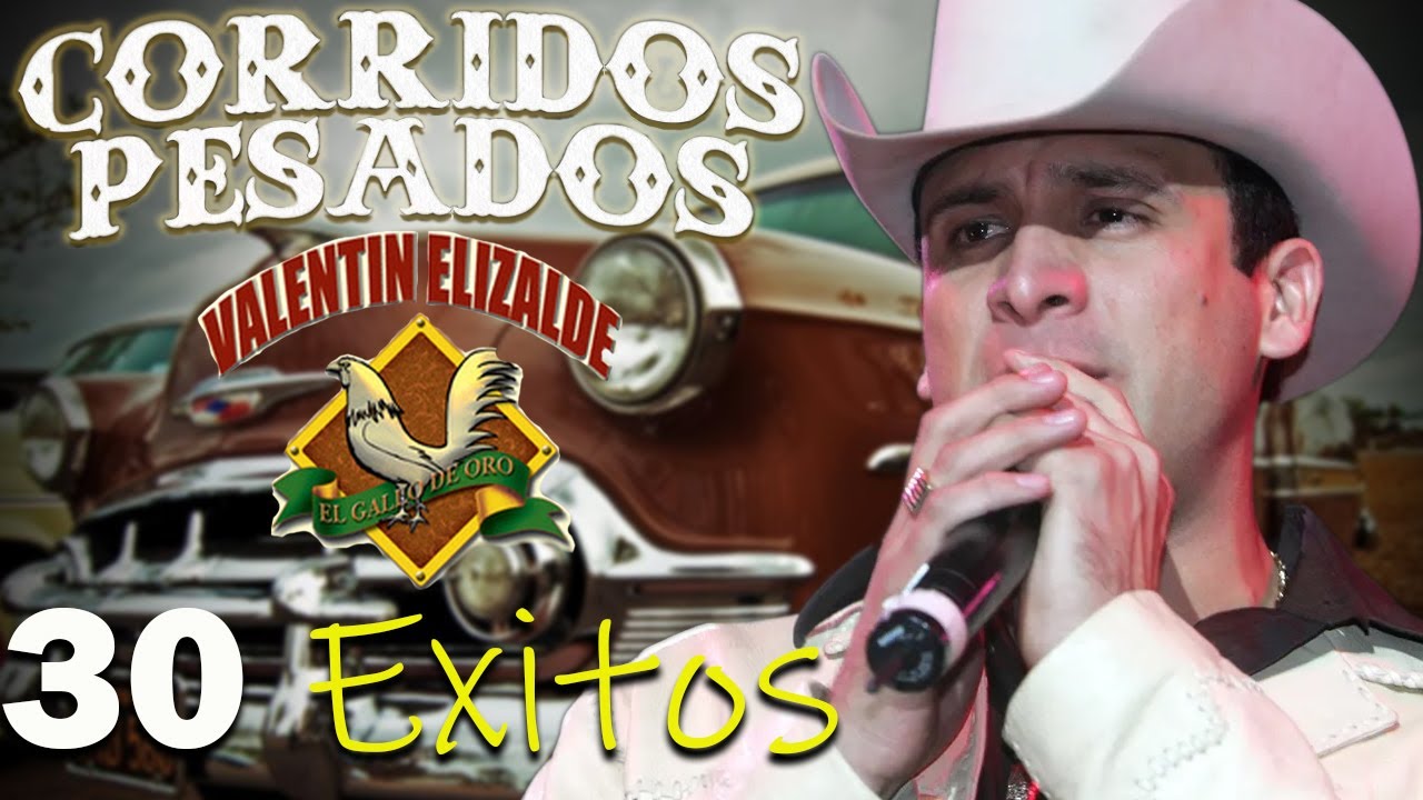 30 Corridos con Banda 🔥 Valentín Elizalde 🎶