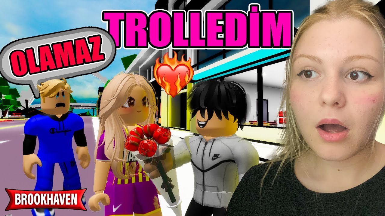 ERKEK ARKADAŞIM BENİ BAŞKASIYLA GÖRDÜ TROLL ROBLOX BROOKHAVEN RP #roblox #brookhaven #rp #troll