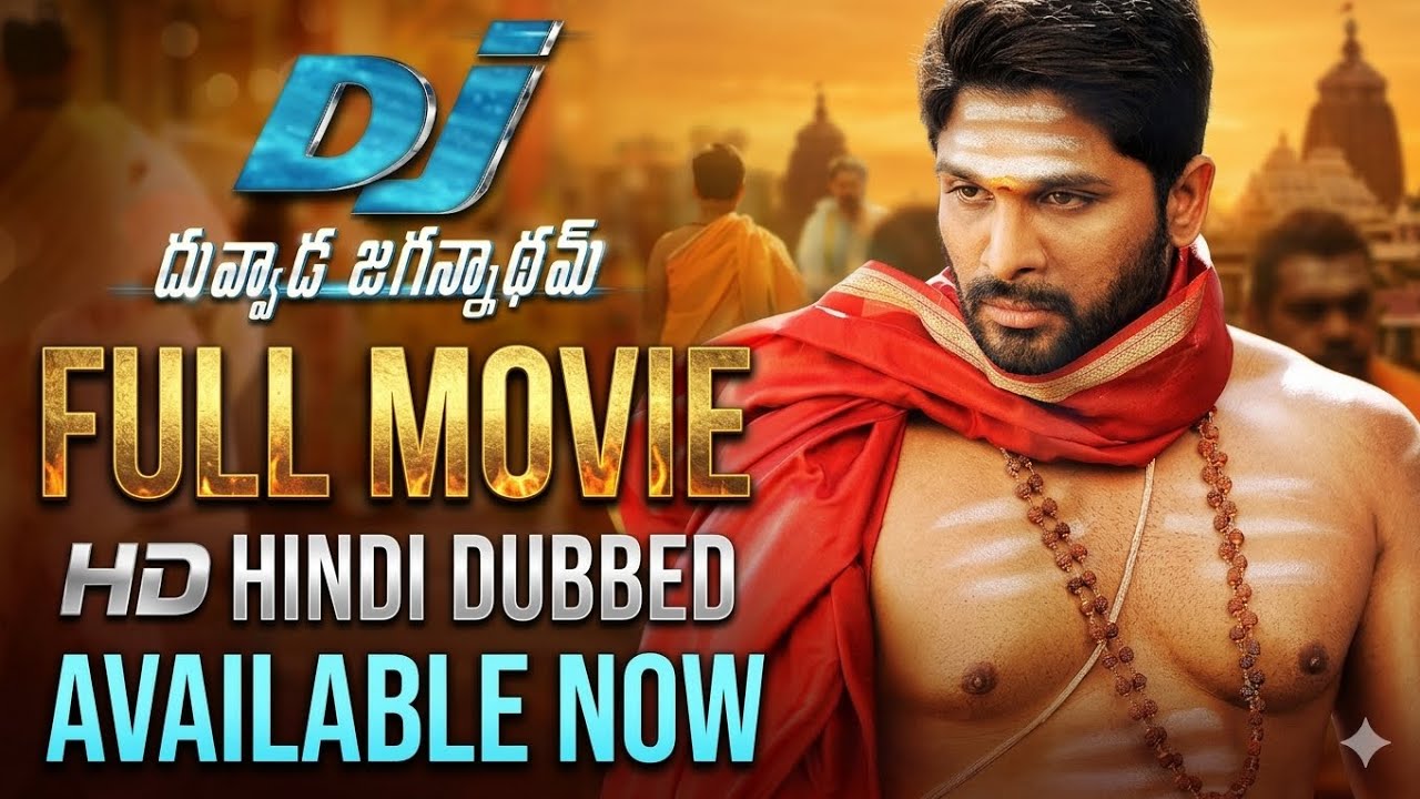 Allu Arjun Full Movie Hindi Dubbed | South Indian Blockbuster Action Movie | DJ Full Movie HD