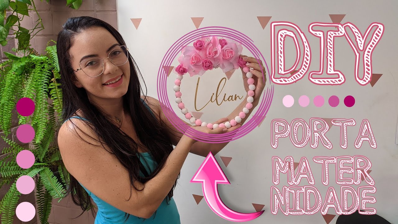 DIY - PORTA MATERNIDADE