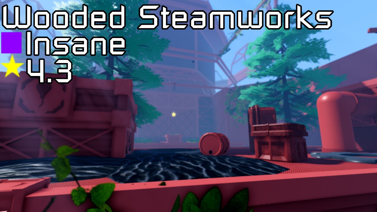 Flood Escape 2 Community Maps : Wooded Steamworks