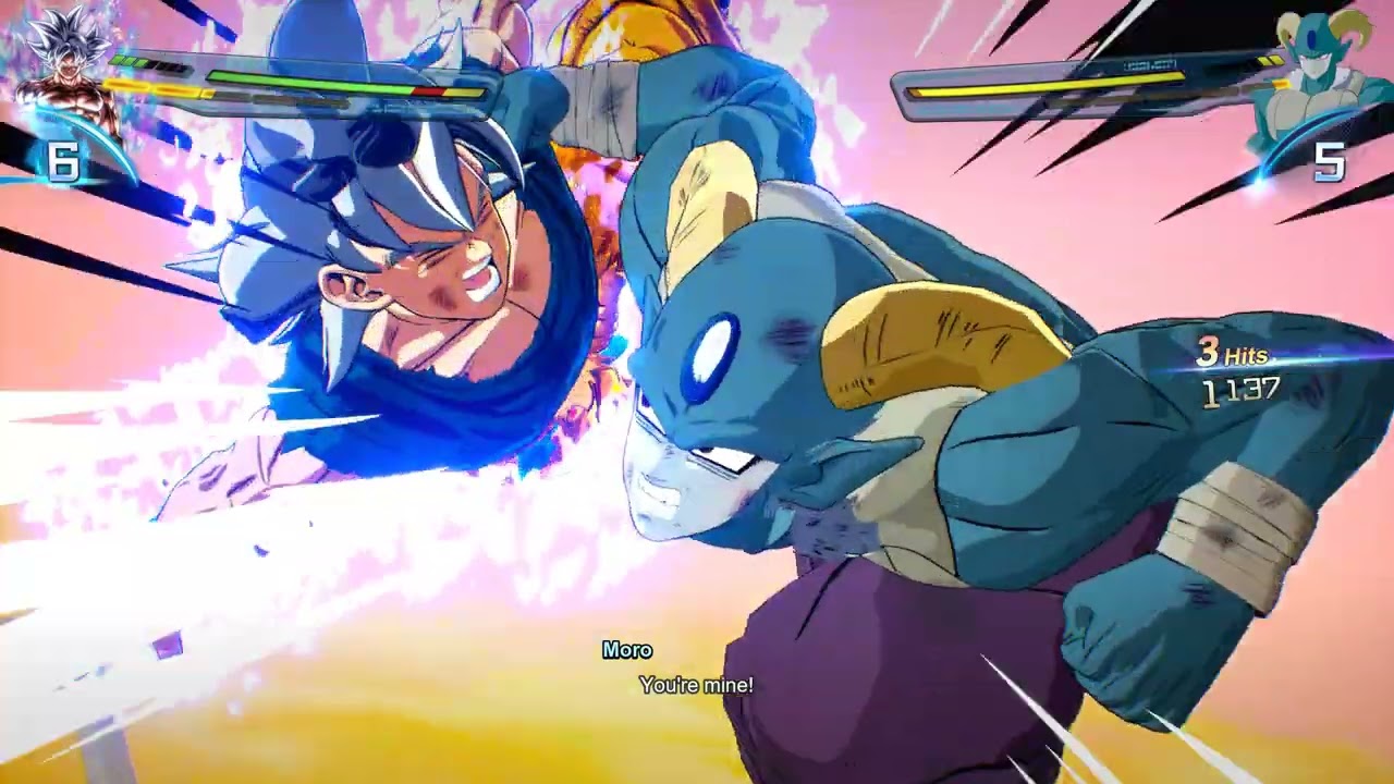 Goku UI Vs Moro with new map mods. Dragon ball Sparking Zero Mods