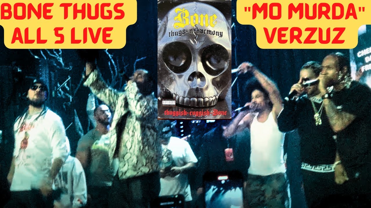 Bone Thugs | LIVE | VERZUZ | MO MURDA | 12-02-21 | LOS ANGELES   #bonethugs #verzuz #losangeles