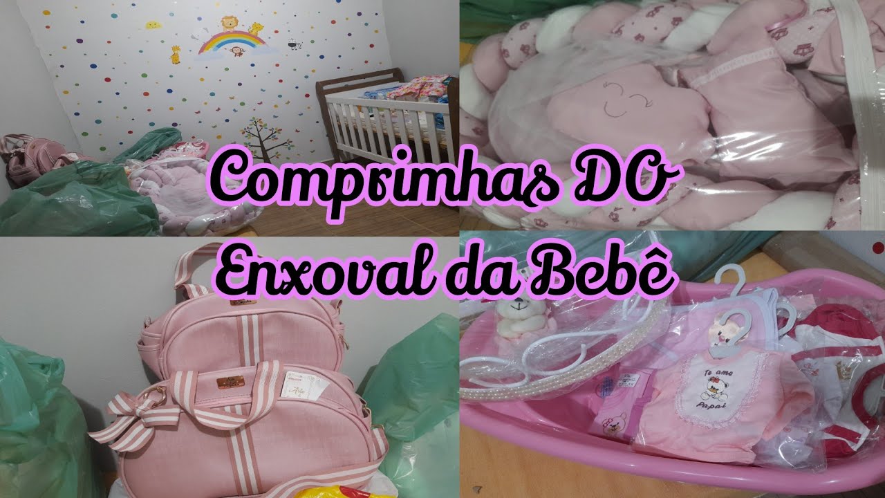 Compras do Enxoval de Rebeca o Quarto das Crianças tá Ficando Lindo!