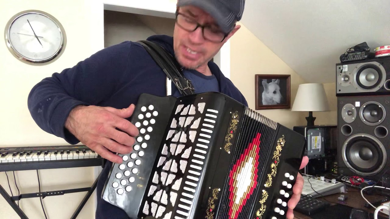 Intro to Zydeco 3 Row:  D Blues