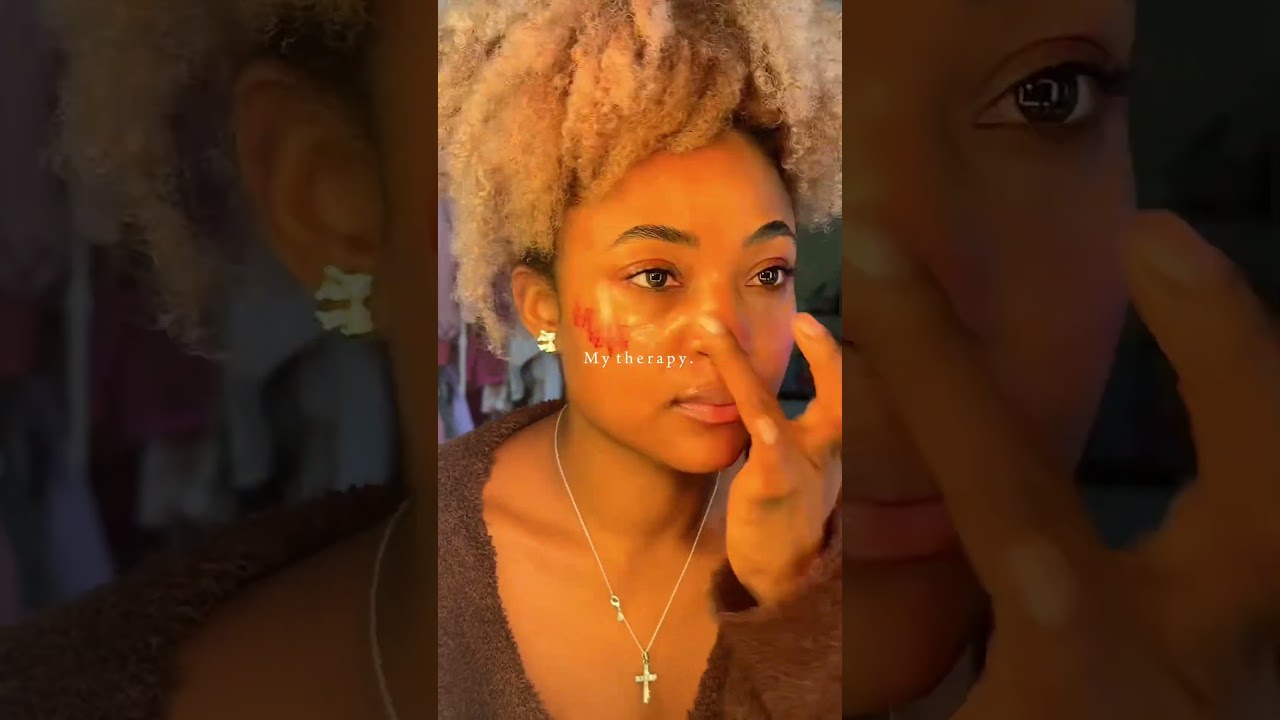 Vaselina. Colorete líquido Corrector. Mascara Highlighter,  .Mi rutina en 5 minutos. ✨