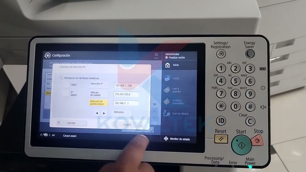 Como Instalar el Driver de tu Fotocopiadora Canon